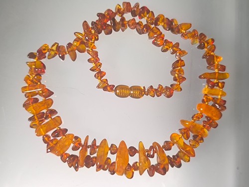 Bernstein kette aus natur - kette,