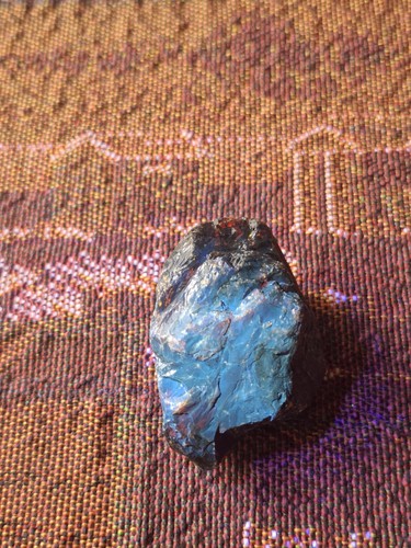 Blauer bernstein aus - blauer,