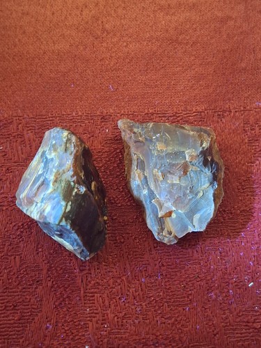 Blauer bernstein aus sumatra - blauer,