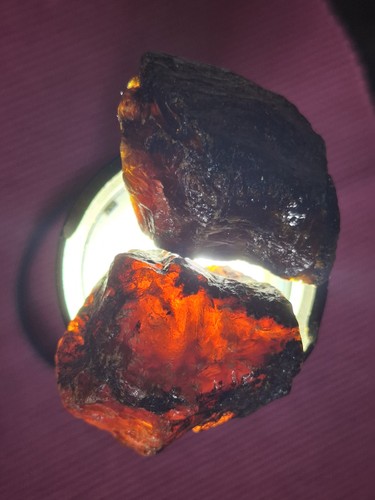 Blauer bernstein aus sumatra - sumatra,
