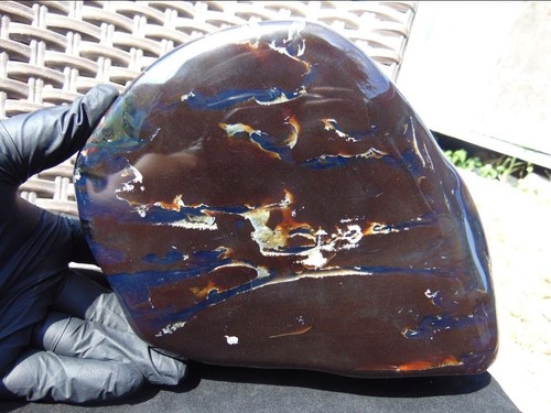 Blauer sumatra bernstein - blauer,