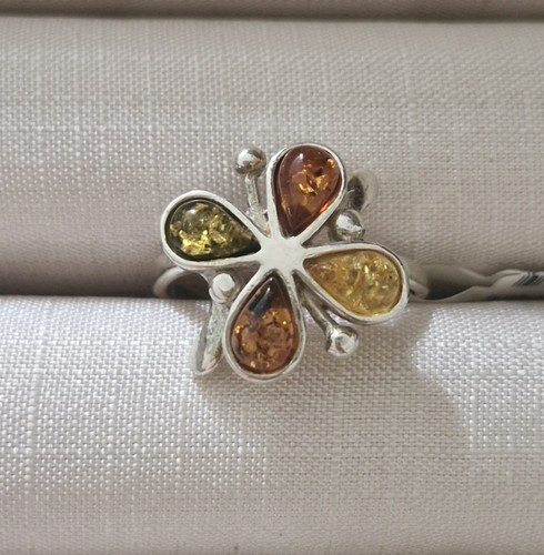 Natur bernstein fingerring - natur, in